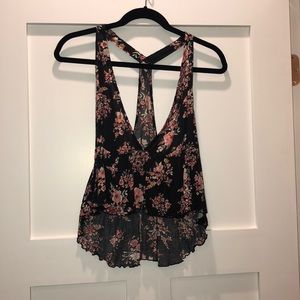 Floral going out top